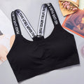 Ropa interior para mujer sin aros integrada con almohadilla para el pecho, correa para el pecho para mujer, envoltura para el pecho, fitness, yoga. todas las ocasiones